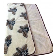 Шерстяное одеяло Lizhnyk (К17) двосторонняя 150 Х 210 полуторная, шерсть овечья постельный плед