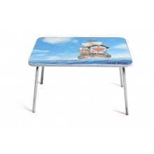 Детский стол со складными металлическими ножками GLD Classic Голубой (3-14693)