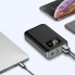 Power Bank FAST CHARGING (7362J) NEW внешний аккумулятор 10000mAh 2USB(1A+2A)+1Micro USB+ 1Type-C цифровой дисплей
