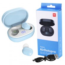 Наушники Redmi AirDotspro (7559С) PLUS с кейсом, беспроводные Bluetooth наушники BLUE